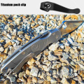 Titanium Knife Pocket Clip ferramenta EDC de alta resistência